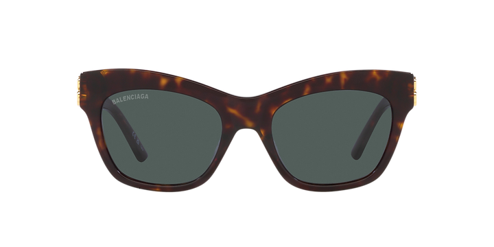 Balenciaga BB0132S Women Brown Cat Eye Sunglasses