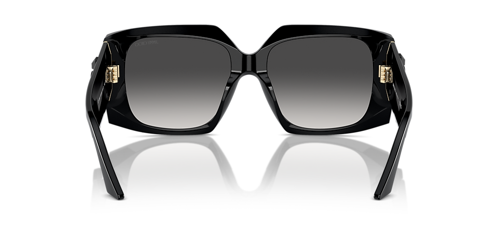 Jimmy Choo JC5006U Women Black Cat Eye Sunglasses