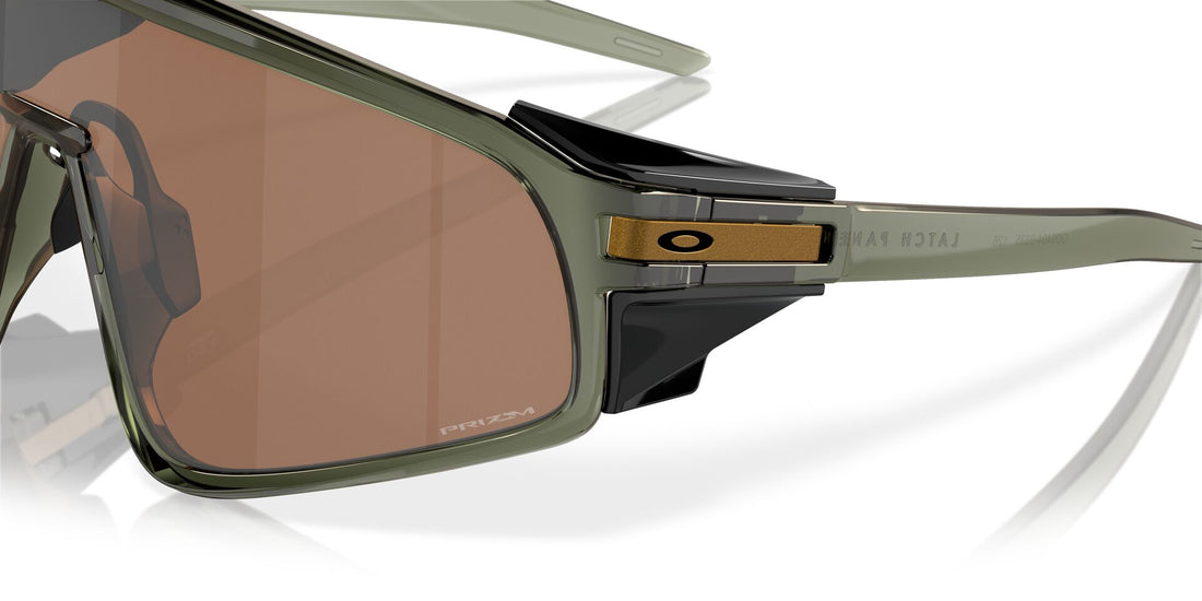 Oakley OO9404 Unisex Latch Panel Green Shield Sunglasses