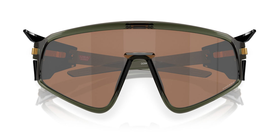 Oakley OO9404 Unisex Latch Panel Green Shield Sunglasses