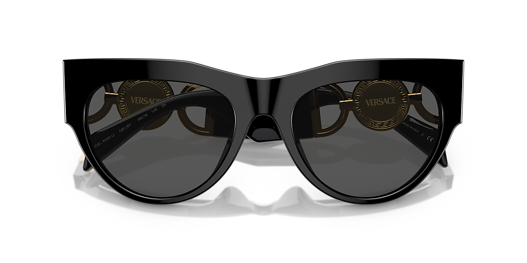 Versace VE4440U Women Black Cat-Eye Sunglasses