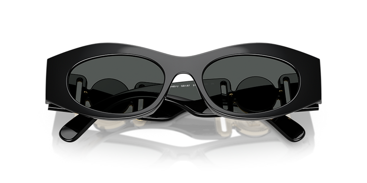 Versace VE4480U Women Black Cat-Eye Sunglasses