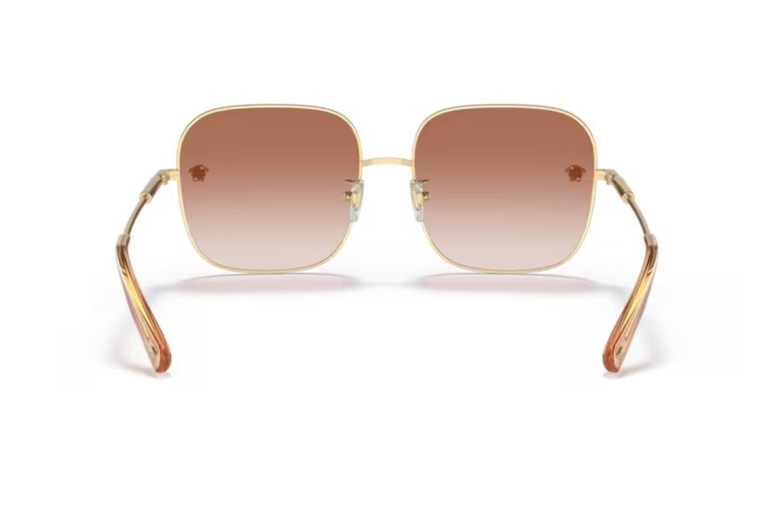 Versace 2246D Unisex Rose Square Sunglasses