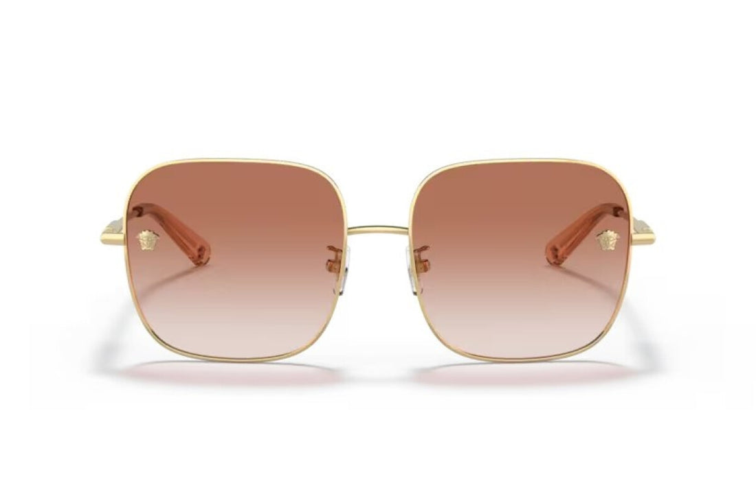 Versace 2246D Unisex Rose Square Sunglasses