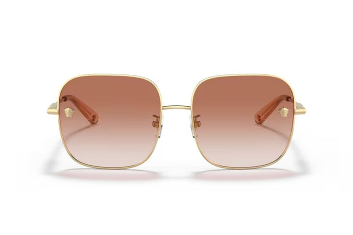 Versace 2246D Unisex Rose Square Sunglasses