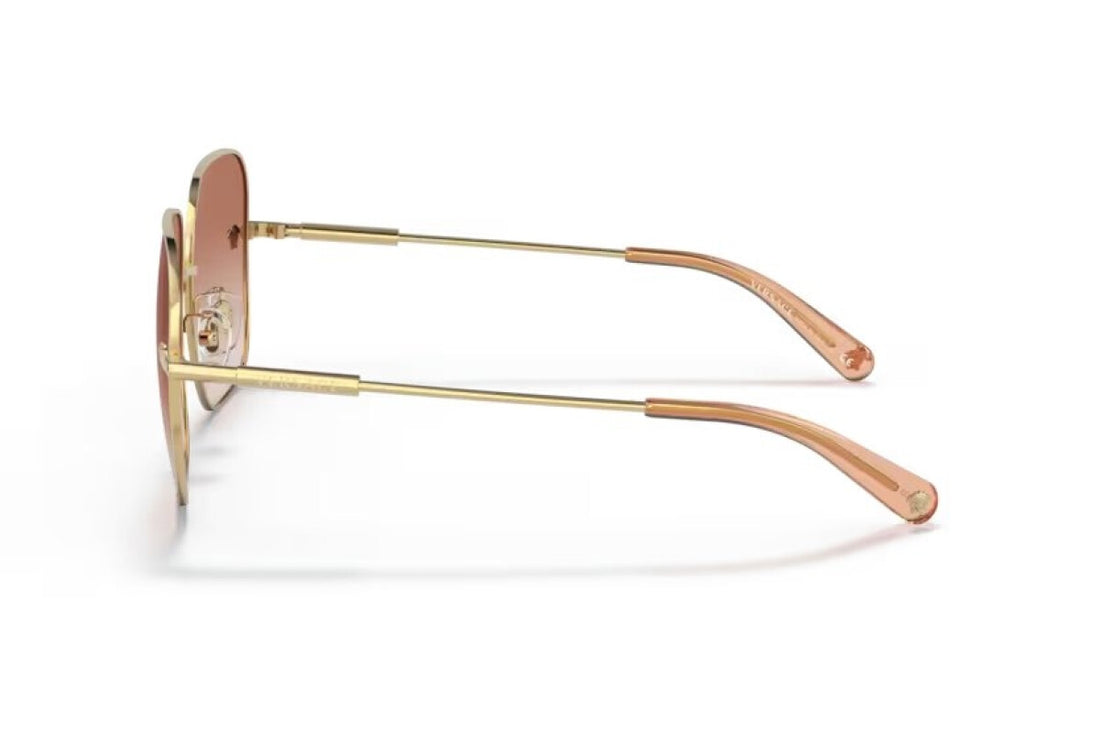 Versace 2246D Unisex Rose Square Sunglasses