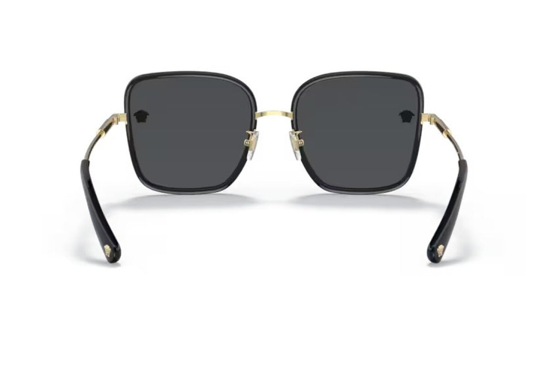 Versace 2247D Unisex Black Square Sunglasses