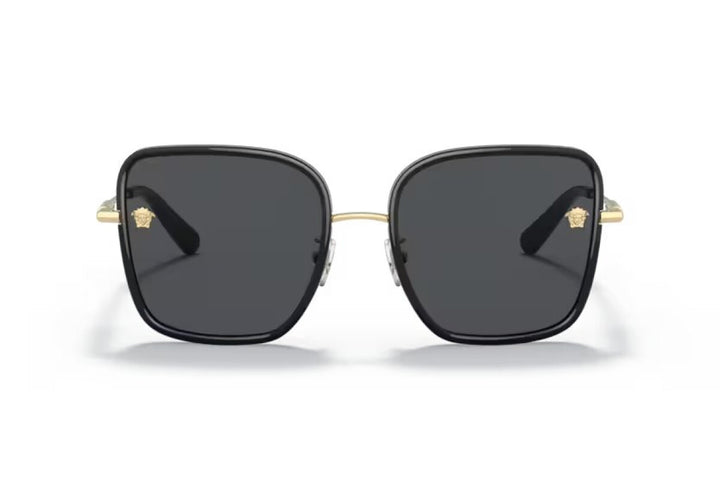 Versace 2247D Unisex Black Square Sunglasses