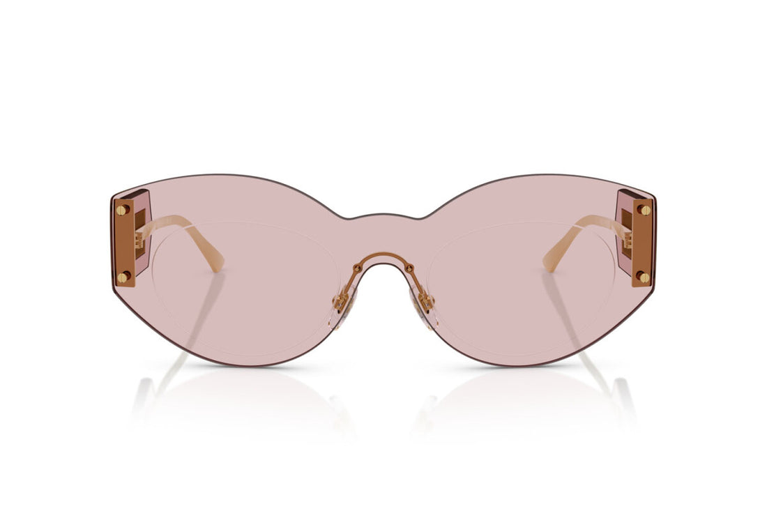 Versace 2276 Women Pink Round Sunglasses