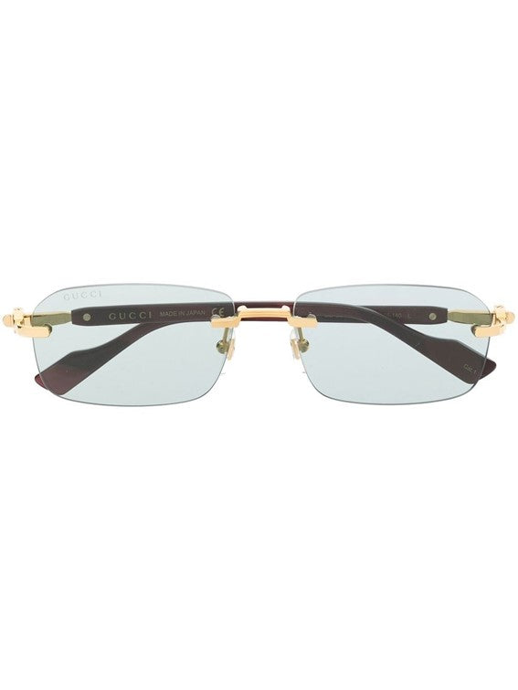 Gucci 1221 Unisex Rectangular Sunglasses