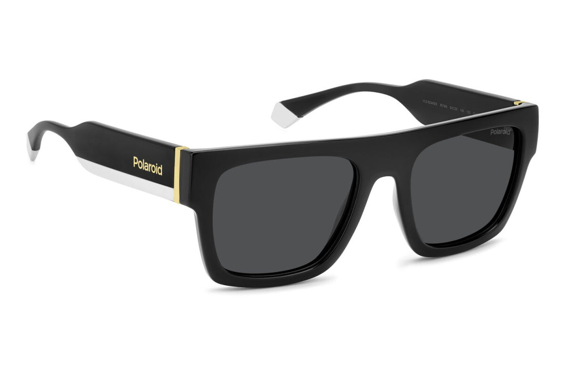 Polaroid 6224/S Men Bold Black Square Sunglasses