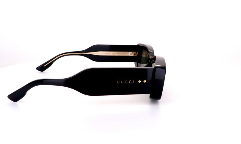 Gucci GG1528 Women Black Rectangular Sunglasses