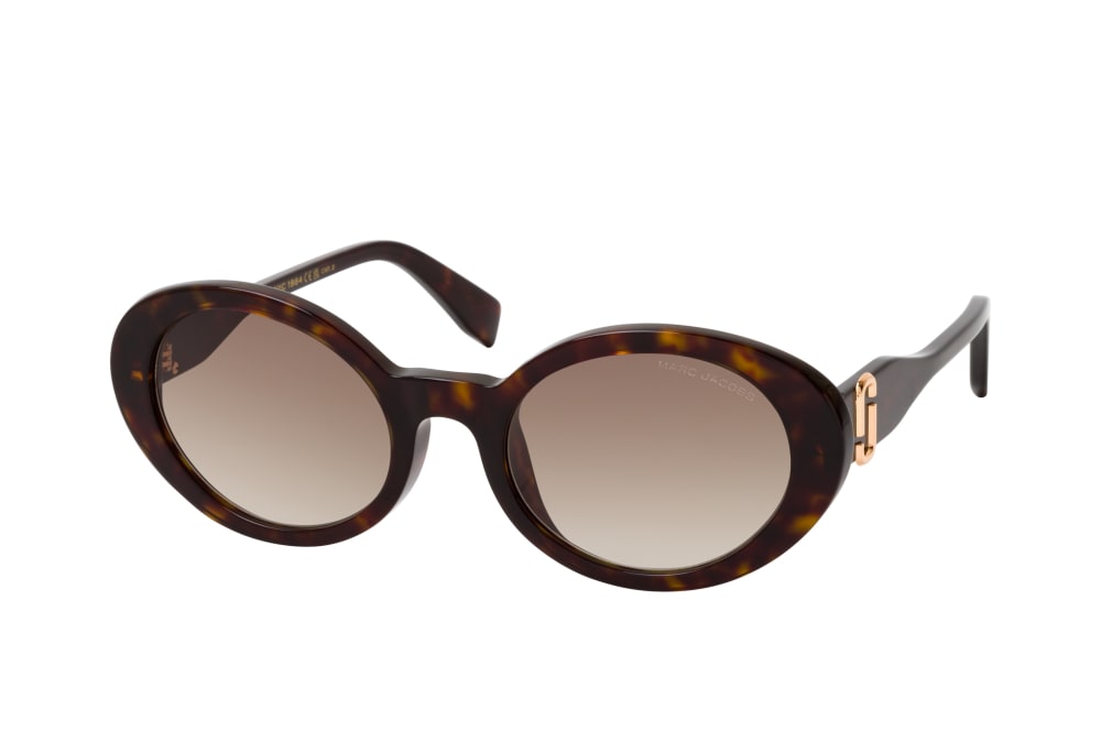 Marc Jacobs 792/F/S Women Oval Tortoiseshell Sunglasses