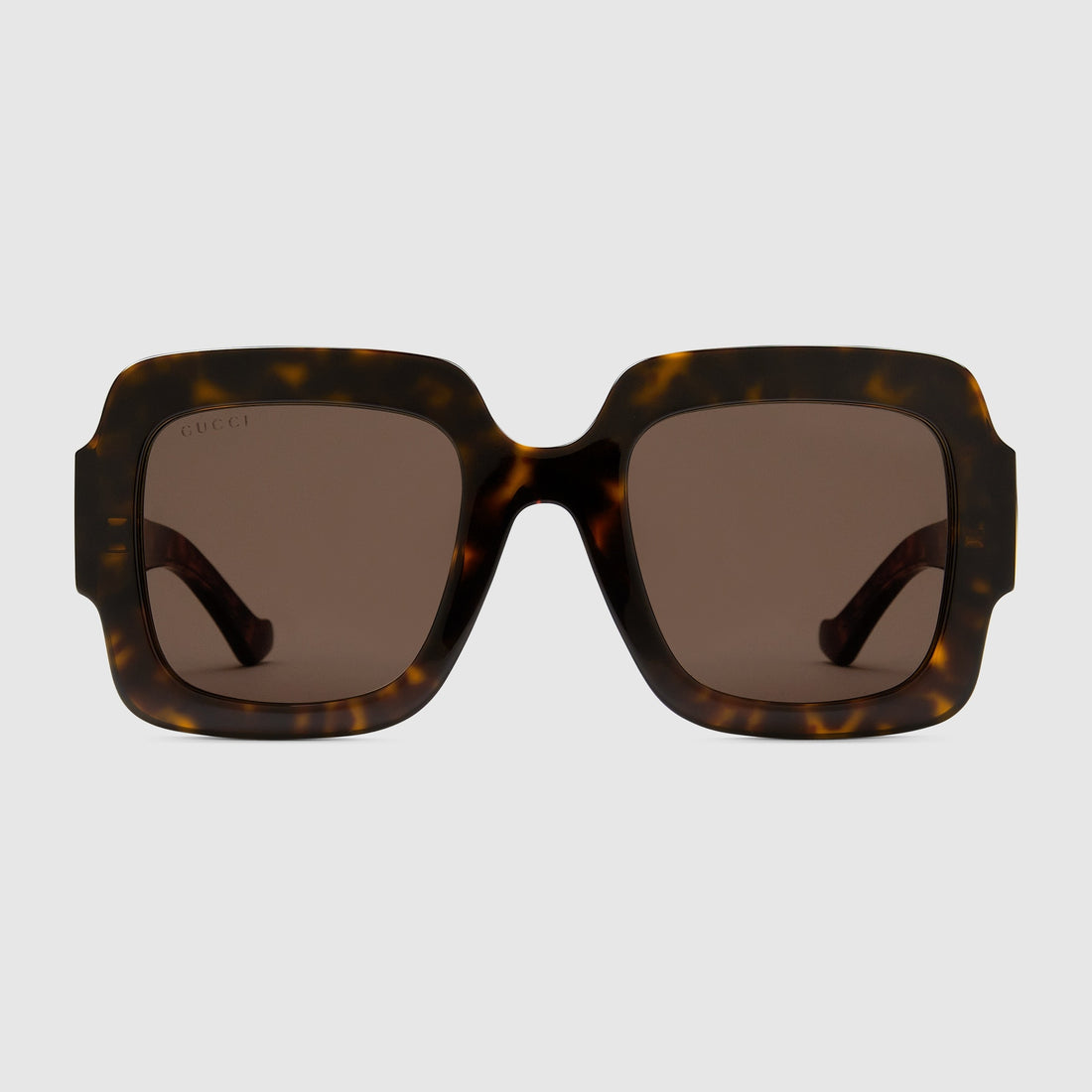 Gucci GG1547 Women Brown Oversized Square Sunglasses