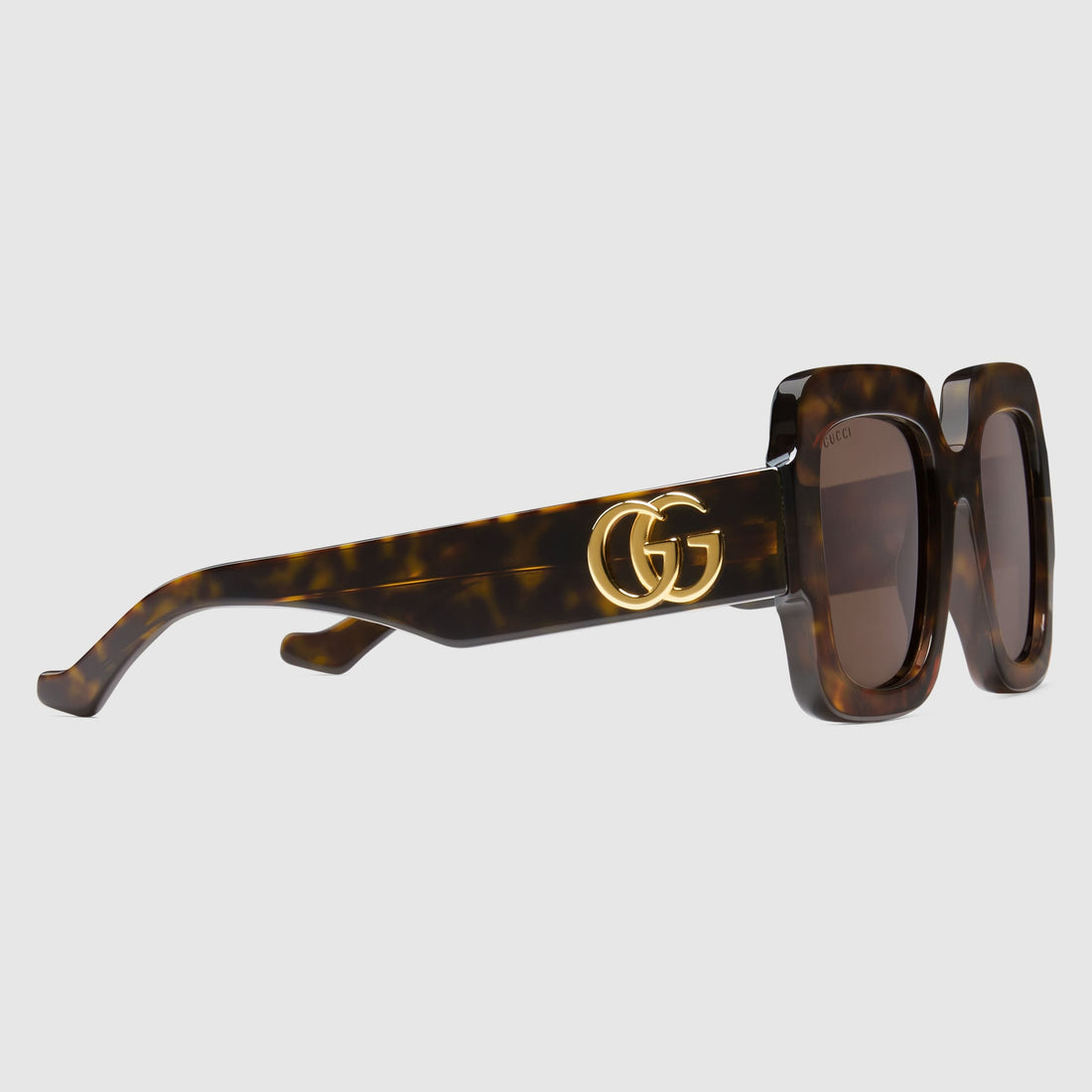 Gucci GG1547 Women Brown Oversized Square Sunglasses