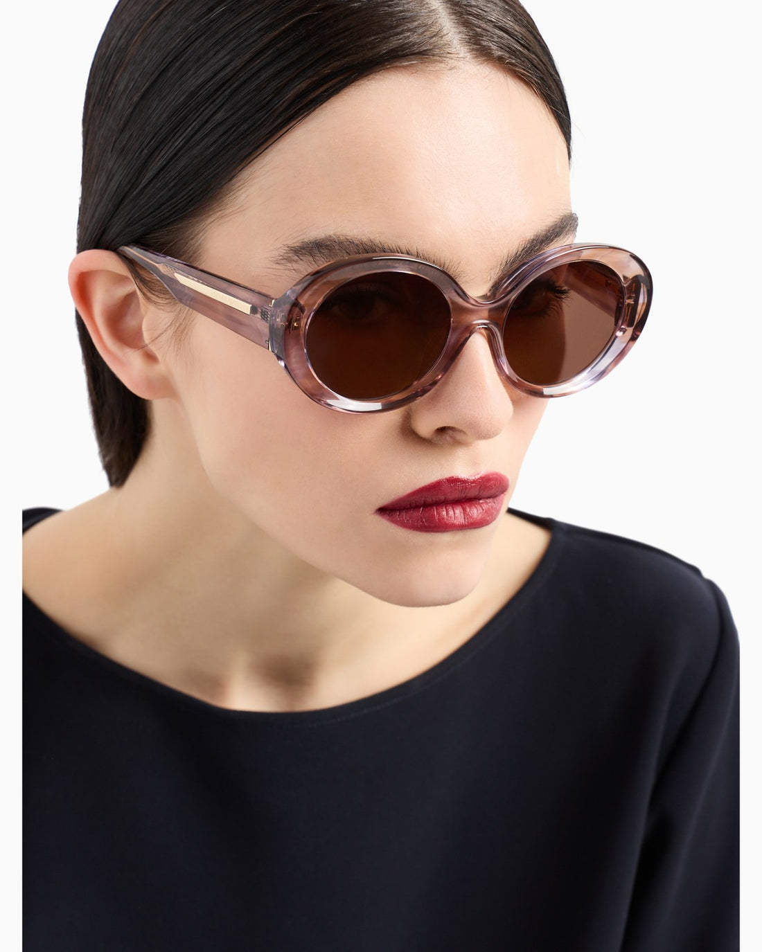 Emporio Armani EA4231U Women Round Sunglasses