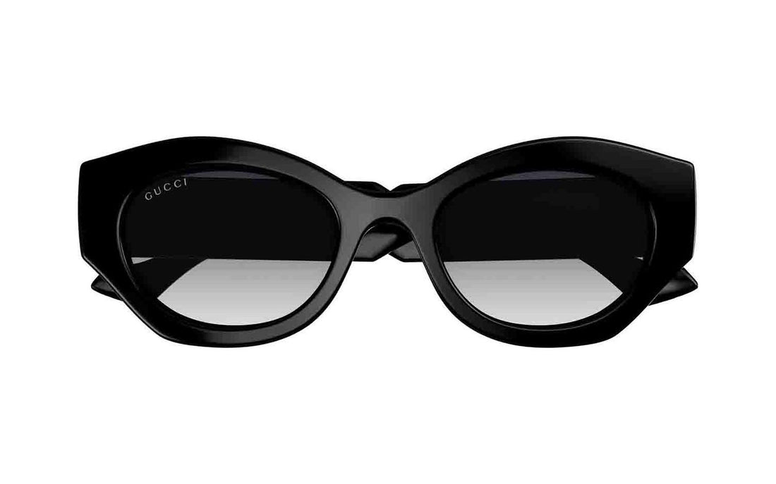 Gucci GG1553S Women Black Cateye Sunglasses