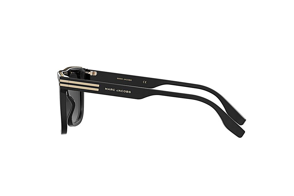 Marc Jacobs 586/S Unisex Square Black Sunglasses