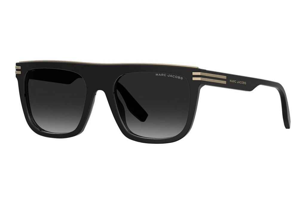 Marc Jacobs 586/S Unisex Square Black Sunglasses