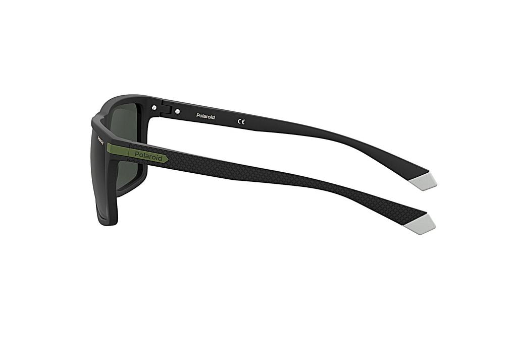 Polaroid 2098/S Men Matte Black Rectangular Sunglasses