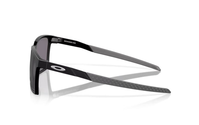 Oakley Exchange Men Black Rectangular Sunglasses