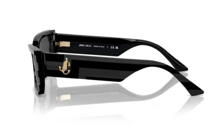 Jimmy Choo JC5009 Women Black Cat Eye Sunglasses