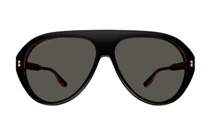 Gucci GG1515S-004 Unisex Black Aviator Sunglasses