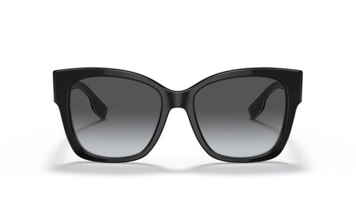 Burberry BE4345 Women Black Sunglasses