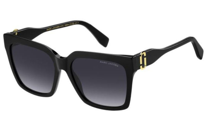 Marc Jacobs 764 Women Oversized Square Black Sunglasses