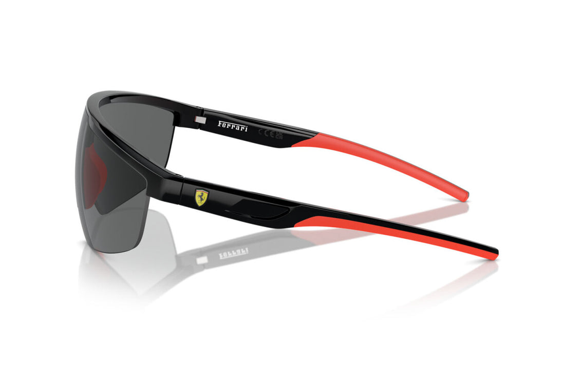 Scuderia Ferrari 6005U Men Black FZ Wraparound Sunglasses