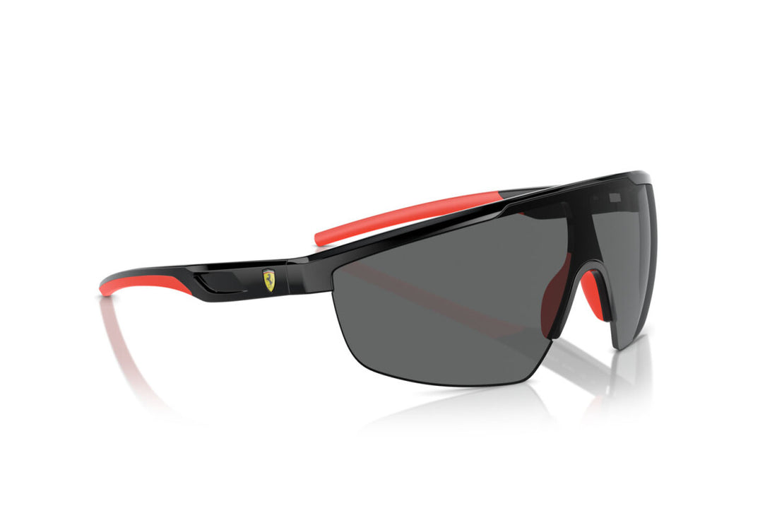 Scuderia Ferrari 6005U Men Black FZ Wraparound Sunglasses