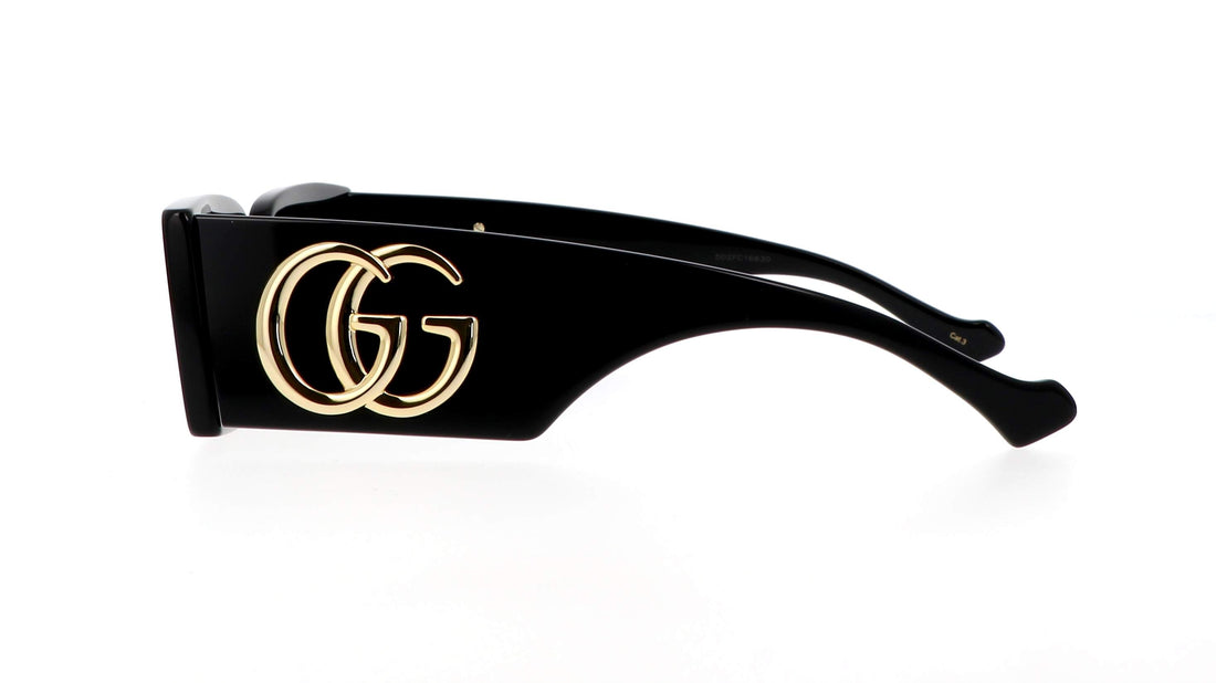 Gucci GG1425S-003 Unisex Rectangle Sunglasses