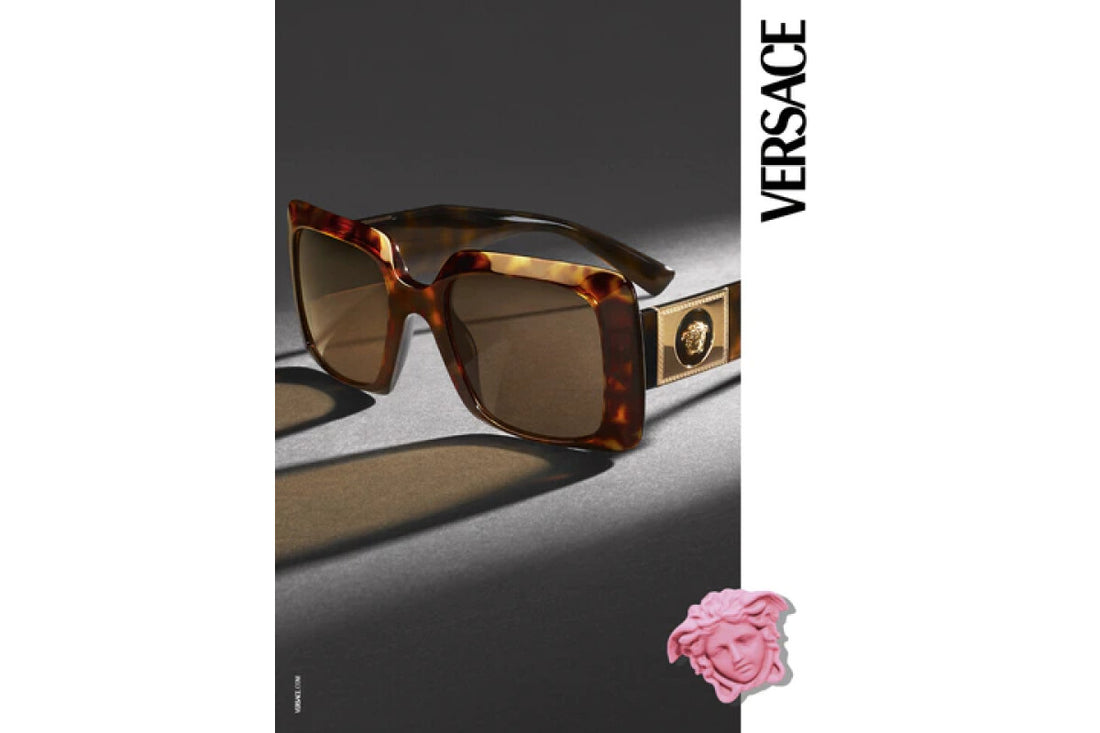 Versace VE4405 Women Dark Brown Sunglasses