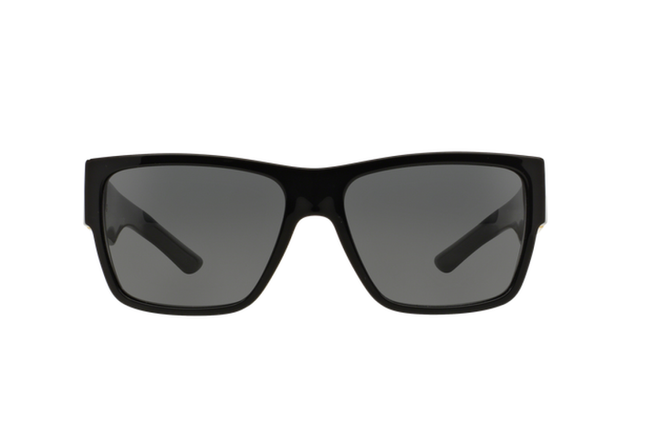 Versace 4296 Unisex Greca Black Square Sunglasses