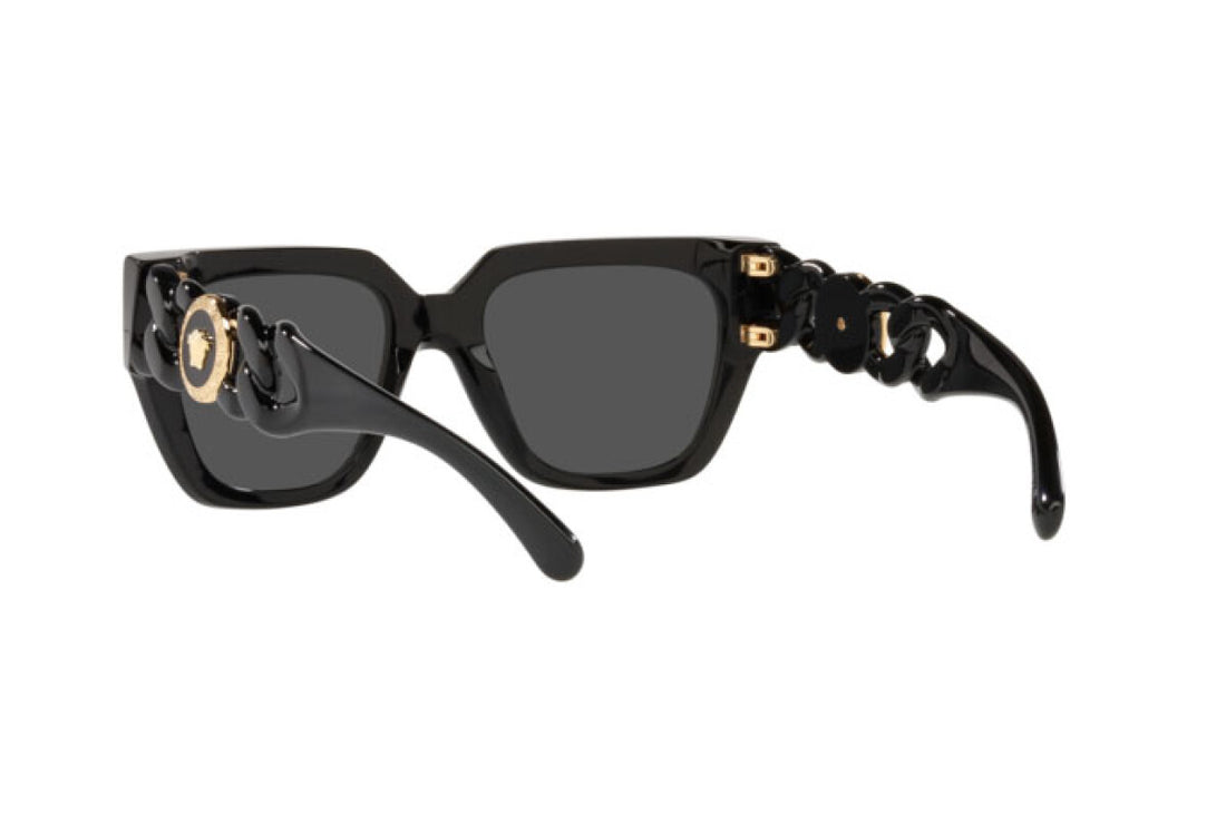 Versace VE4409 Women Dark Grey Square Sunglasses